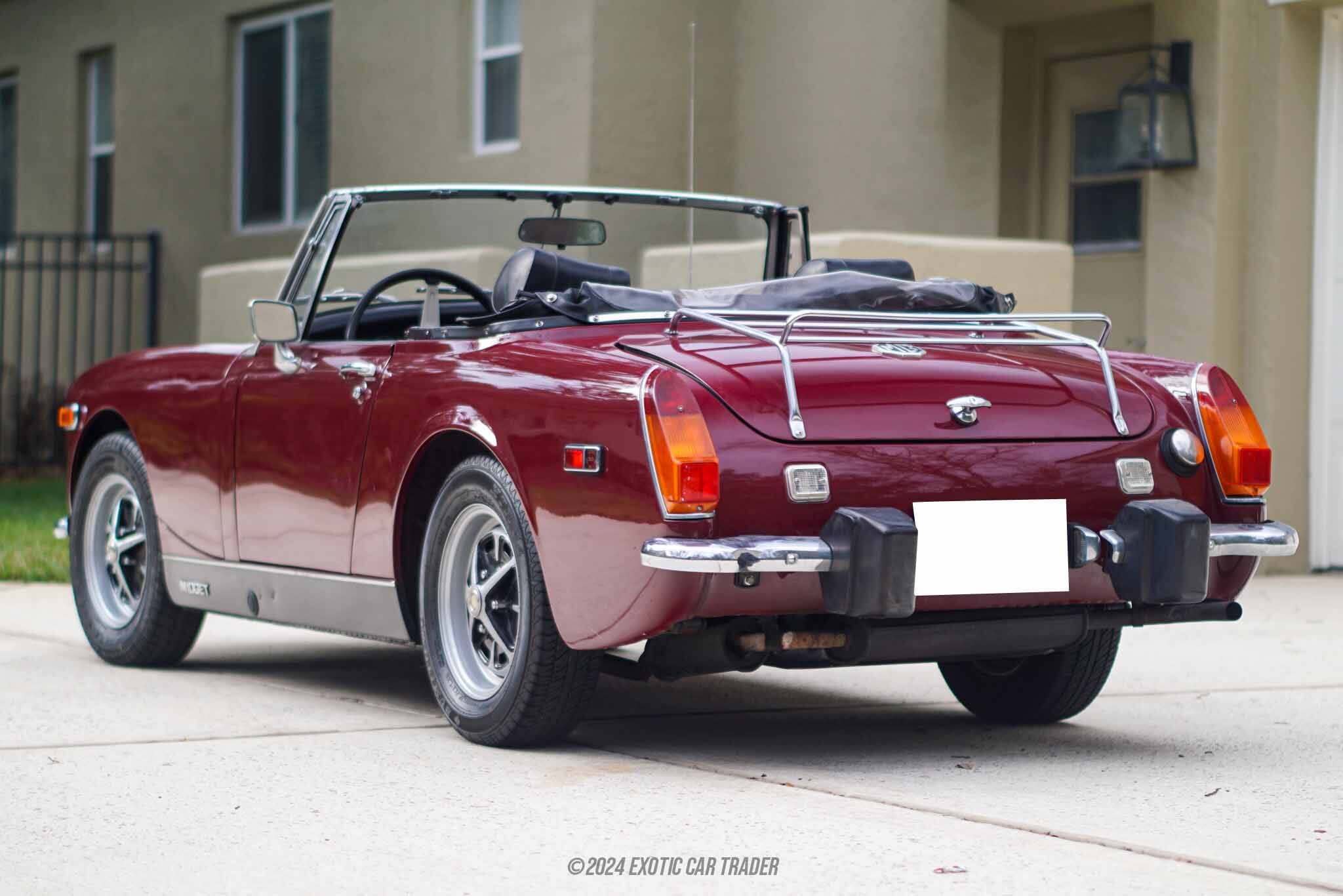 SPOT-ON MG Midget MK.II 赤 MG Midget MK III Roadster 1974 for sale at ERclassics
